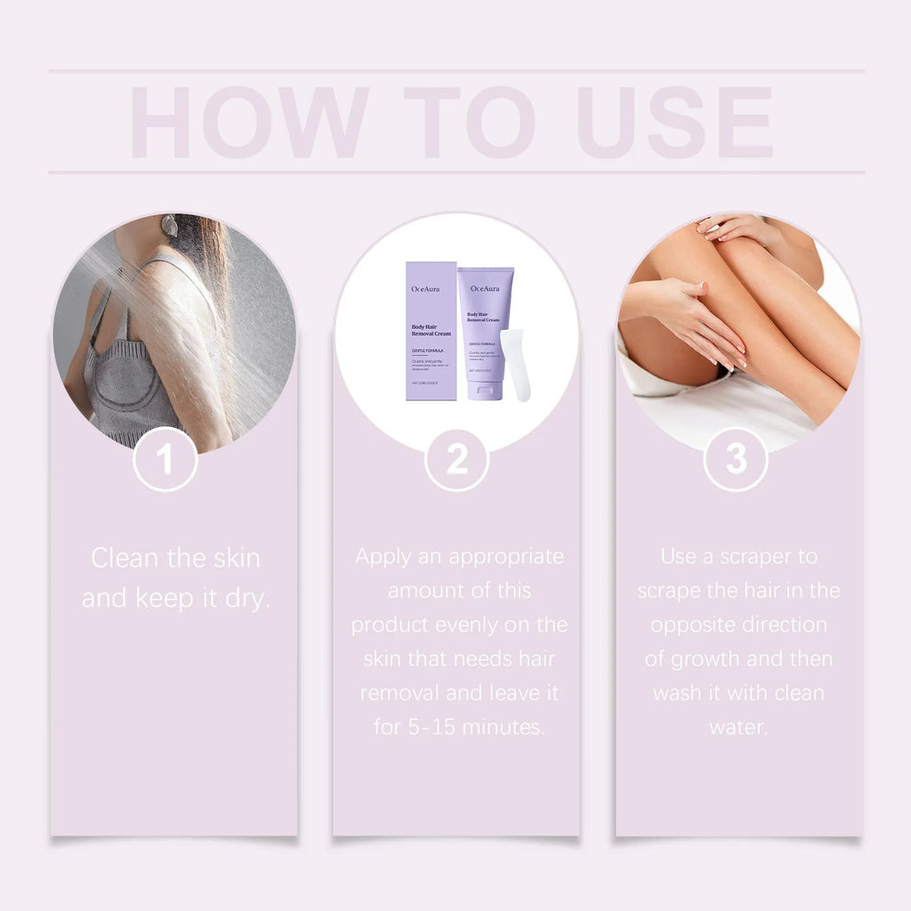 Painless Hair Removal Cream